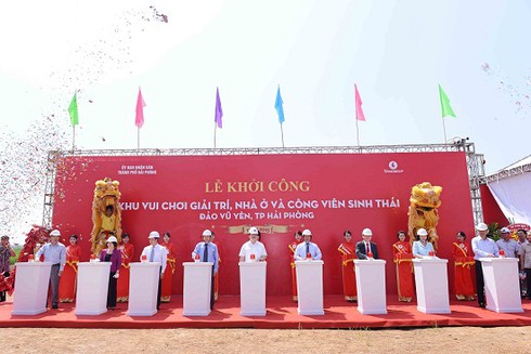 Vingroup khởi công dự án sinh thái đảo Vũ Yên - ảnh 2