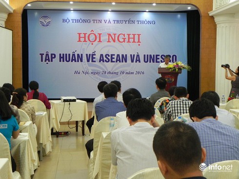 Bộ Thông tin và Truyền thông tổ chức hội nghị tập huấn về ASEAN và UNESCO - ảnh 2