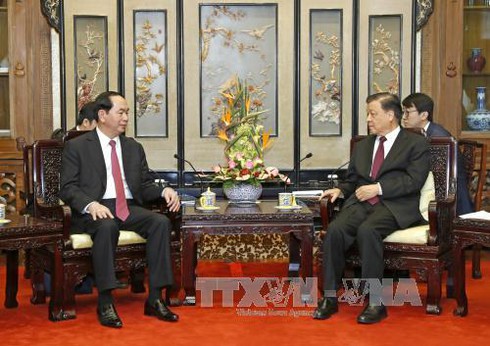 Chủ tịch nước Trần Đại Quang trong chuyến thăm cấp Nhà nước tới CHND Trung Hoa - ảnh 5