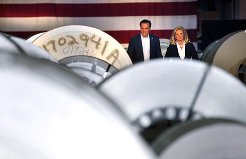 Những bức ảnh 'lạ' trong chiến dịch tranh cử Tổng thống Mỹ - ảnh 6