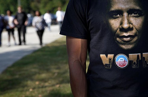 Những bức ảnh 'lạ' trong chiến dịch tranh cử Tổng thống Mỹ - ảnh 8