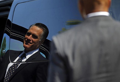 Những bức ảnh 'lạ' trong chiến dịch tranh cử Tổng thống Mỹ - ảnh 7