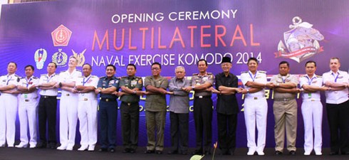 ASEAN bắt đầu cuộc tập trận chung KOMODO - ảnh 1