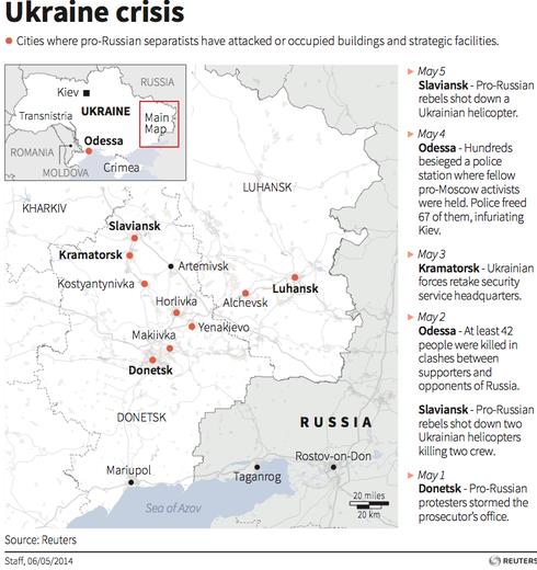 Nga khó lòng “buông bỏ” đông nam Ukraine - ảnh 2
