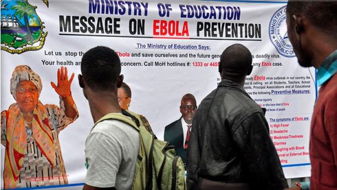 Liberia biểu tình vì bệnh Ebola - ảnh 1