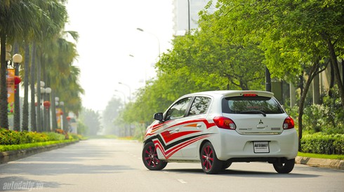 Mitsubishi Mirage CVT – Xe nhỏ, cá tính dành cho đô thị - ảnh 6