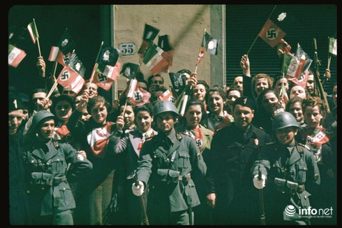 Ảnh màu hiếm có về “Thời đại Hitler” - ảnh 11