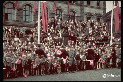 Ảnh màu hiếm có về “Thời đại Hitler” - ảnh 13