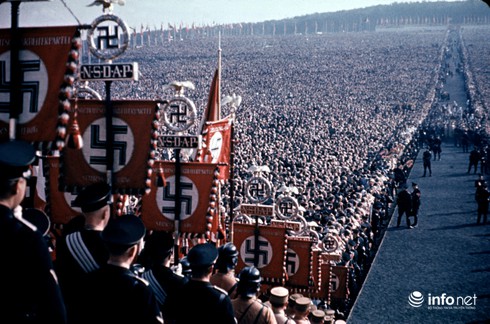 Ảnh màu hiếm có về “Thời đại Hitler” - ảnh 9