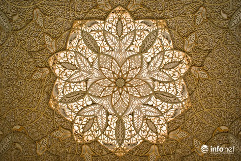 Choáng ngợp trước vẻ đẹp của mái nhà thờ Hồi giáo - ảnh 13