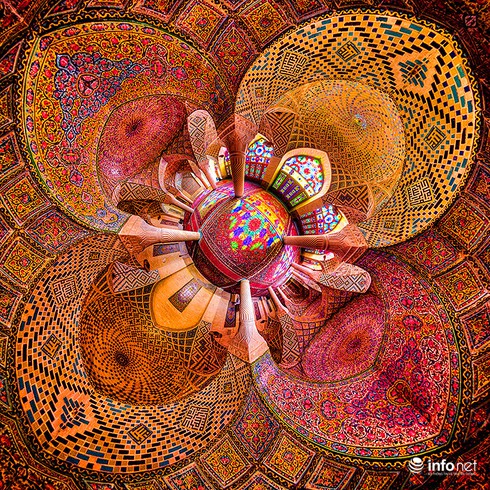 Choáng ngợp trước vẻ đẹp của mái nhà thờ Hồi giáo - ảnh 4