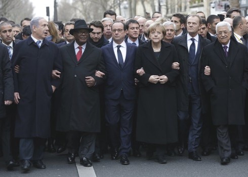 Sau Charlie Hebdo, các nguyên thủ có thực sự ủng hộ tự do ngôn luận? - ảnh 1