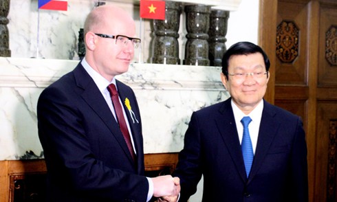 Chủ tịch nước Trương Tấn Sang kết thúc chuyến thăm CH Séc - ảnh 1