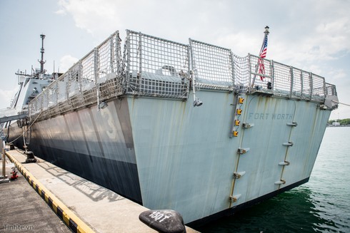 Cận cảnh tàu tác chiến bờ biển hiện đại nhất thế giới USS Fort Worth - ảnh 4