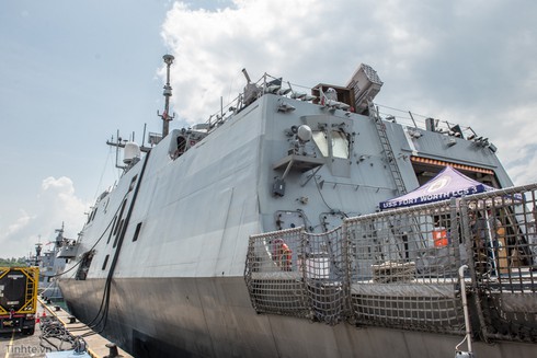 Cận cảnh tàu tác chiến bờ biển hiện đại nhất thế giới USS Fort Worth - ảnh 10
