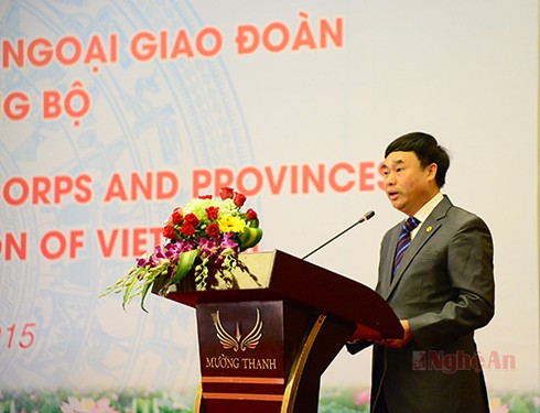 Ngoại giao đoàn gặp gỡ địa phương vùng Bắc Trung Bộ - ảnh 1