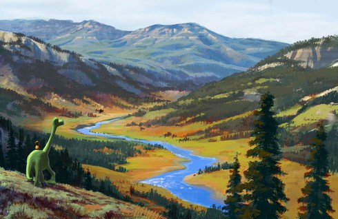 Tiết lộ về The Good Dinosaur - phim hoạt hình thứ 16 của Pixar - ảnh 1