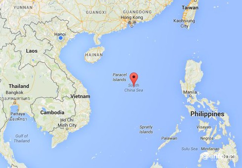 Trung Quốc lại đưa Hải Dương 981 vào bắc quần đảo Hoàng Sa - ảnh 1