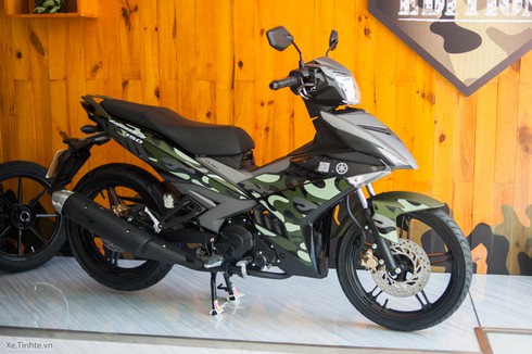 Cận cảnh Yamaha Exciter 150 Camo phong cách quân đội - ảnh 2