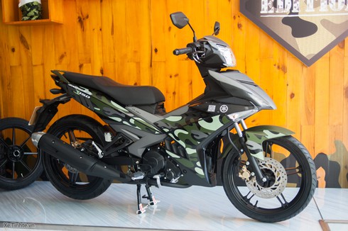 Cận cảnh Yamaha Exciter 150 Camo phong cách quân đội - ảnh 3