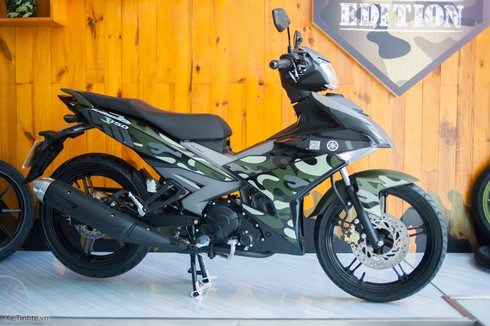 Cận cảnh Yamaha Exciter 150 Camo phong cách quân đội - ảnh 5