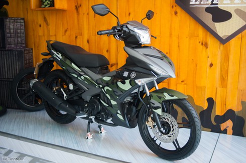 Cận cảnh Yamaha Exciter 150 Camo phong cách quân đội - ảnh 6