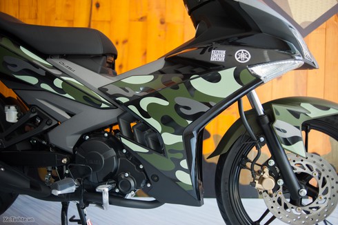 Cận cảnh Yamaha Exciter 150 Camo phong cách quân đội - ảnh 16