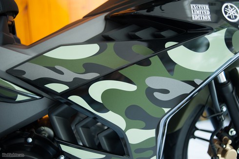 Cận cảnh Yamaha Exciter 150 Camo phong cách quân đội - ảnh 17