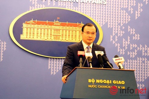 Việt Nam phản đối và yêu cầu Trung Quốc dừng ngay tập trận ở Biển Đông - ảnh 1