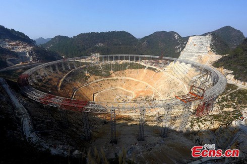 Trung Quốc lắp kính viễn vọng khổng lồ để tìm... người ngoài hành tinh - ảnh 3