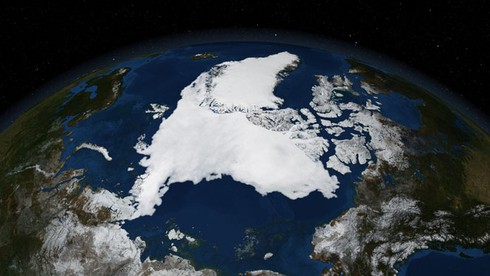 Băng Bắc Cực tan chảy như thế nào trong 25 năm qua - ảnh 1