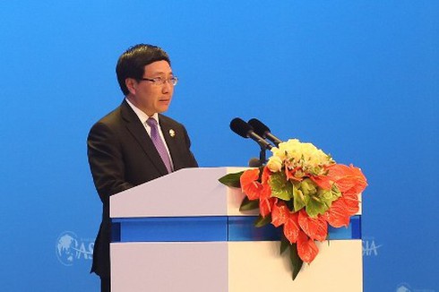 Phó TT Phạm Bình Minh tham dự Diễn đàn Bác Ngao 2016 - ảnh 1