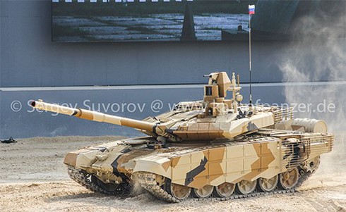 Nga, Ấn bắt đầu đàm phán lắp ráp xe tăng T-90MS - ảnh 1
