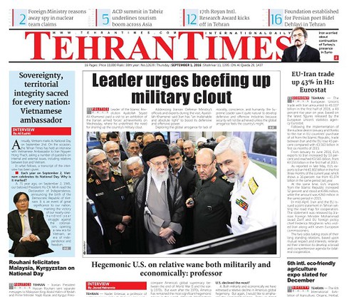 Đại sứ Việt Nam tại Iran: Chủ quyền và toàn vẹn lãnh thổ là thiêng liêng - ảnh 1