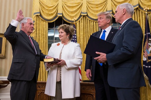 Phó Thủ tướng Phạm Bình Minh gửi điện mừng tân Ngoại trưởng Hoa Kỳ Rex Tillerson - ảnh 1