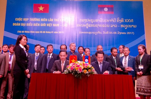 Việt Nam - Lào họp thường niên về công tác biên giới - ảnh 1