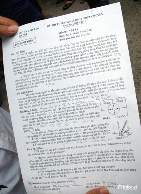 Thi lớp 10: Các môn thi vào trường chuyên đều khó! - ảnh 3