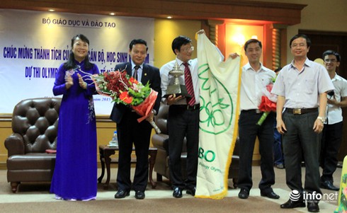 Việt Nam đăng cai tổ chức cuộc thi Olympic Sinh học 2016 - ảnh 1