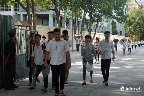 Điểm chuẩn chính thức xét tuyển vào Trường Sĩ quan Công binh năm 2015 - ảnh 1