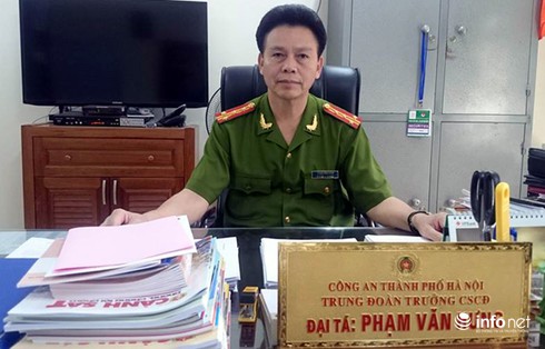 Công an Hà Nội sử dụng thiết bị ghi hình trong đêm để chống đua xe - ảnh 1