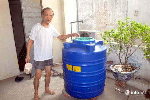 Người dân Thủ đô: Có giếng khoan mới là...