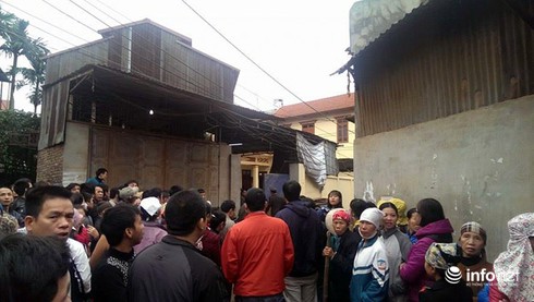 Thảm án một gia đình ở Hà Nội, 2 bố con bị giết, 2 người trọng thương - ảnh 1