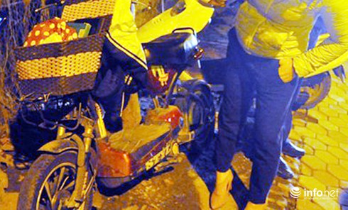 Xe điên đâm hàng loạt phương tiện đang lưu thông ở Thủ đô rồi tháo chạy - ảnh 2