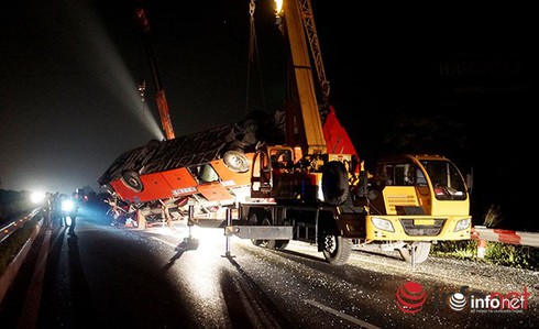 Tài xế kể lại vụ tai nạn kinh hoàng trên cao tốc Pháp Vân - Cầu Giẽ - ảnh 1