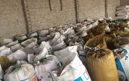 Cơ sở sản xuất hàng trăm tấn mỡ bẩn ở Thủ đô bị phát hiện - ảnh 1