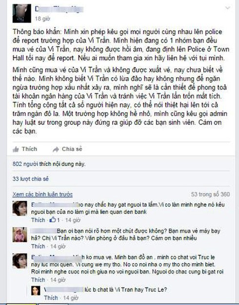 Điều tra kẻ lừa đảo bán vé máy bay Vietnam Airlines ở Úc - ảnh 1