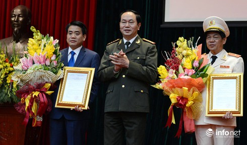 Đại tướng Trần Đại Quang tin tưởng cấp dưới hoàn thành xuất sắc nhiệm vụ - ảnh 2