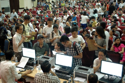 Kỳ thi ĐH, CĐ năm 2016: Thí sinh không được rút hồ sơ trong thời gian xét tuyển - ảnh 1
