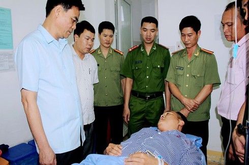 Công an Sơn La ráo riết truy lùng kẻ bắn vào đùi một thiếu tá để tẩu thoát - ảnh 1