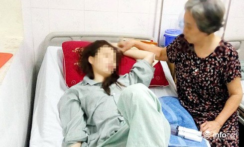 Nữ sinh thoát chết dưới tay tên cướp giữa Hà Nội - ảnh 2